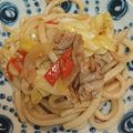 precious☆'s cooksnap of when they made 肉なしでも美味い☆簡単節約焼きうどん.