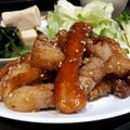 airi777's cooksnap of when they made 豚肉の甘辛手羽先風.