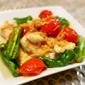 アイリッシュショコラ's cooksnap of when they made 豆腐とトマトししとうじゃこよ♬.