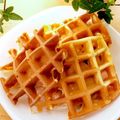 けけれれ's cooksnap of when they made ホットケーキミックスでワッフル.