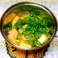 めみたん☆'s cooksnap of when they made 菜の花と厚揚げの煮びたし.
