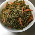 カントリンブンブン's cooksnap of when they made 佃煮より簡単★茎ワカメキンピラ★.