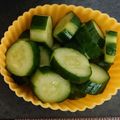 ゆち8's cooksnap of when they made 梅昆布茶で超簡単♡きゅうりのお漬物.