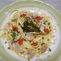 ジョングレ's cooksnap of when they made 濃厚あさりだしの明太子パスタ.