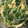 ぼーの28's cooksnap of when they made 時短！簡単！水菜と油揚げのおひたし.