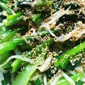 パパパパクチー's cooksnap of when they made 【副菜･作り置き】小松菜ともやしのナムル.