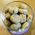 ツインズ♀ママ's cooksnap of when they made おからパウダー&きな粉☆簡単クッキー.