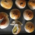 ちゃぎー's cooksnap of when they made ふわふわパン生地で☆さつまいもあんパン.