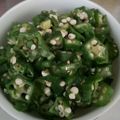 やすらー's cooksnap of when they made 冷凍おくらの炒め物！！おつまみに最高！！.