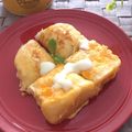 フジぽん's cooksnap of when they made カルピス＆練乳のミルキーフレンチトースト.