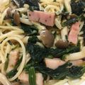 ドラ修行中's cooksnap of when they made ランチに☆きのこの和風バター醤油パスタ.