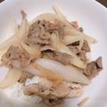 キムヒョンス's cooksnap of when they made 新玉ねぎで時短！家族が喜ぶ牛丼.