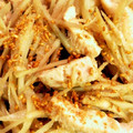 solunao's cooksnap of when they made 鶏肉とごぼうの炒め煮.