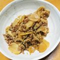 ネイピア's cooksnap of when they made 【農家のレシピ】エリンギと合びき肉の佃煮.