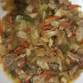 お肉どん's cooksnap of when they made 簡単！白米がすすむ！野菜炒め！.