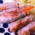 ☆ピノキオ☆'s cooksnap of when they made えのき肉巻き♡バタポンソース.