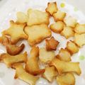 くらら♪☆'s cooksnap of when they made ♡簡単おやつ♡ハートの型抜きチョコラスク.