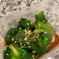 さこあ's cooksnap of when they made サラダほうれん草でお浸し.