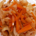 麗龍蘭's cooksnap of when they made キャベツと人参と油揚げの煮物.