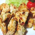 食べるのが好きなひと's cooksnap of when they made 簡単ひとくちチキンカツ.