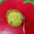 こぴパン's cooksnap of when they made 新じゃがの皮むきはスプーンで♪.