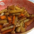 ☆キキララちゃん☆'s cooksnap of when they made ☆にんじんとジャガイモのきんぴら☆.