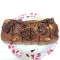 那帆。's cooksnap of when they made HMで簡単★チョコレートパウンドケーキ.