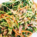 abcdefghｉｊ's cooksnap of when they made 【10分レシピ】水菜のナムル.