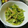 maknの食卓's cooksnap of when they made もやしときゅうりとハムのカレーサラダ.