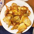 どる嫁's cooksnap of when they made 鶏とごぼうのピリ辛炒め煮.