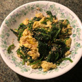 栗丸うさぎ's cooksnap of when they made 作り置き＊ほうれん草と炒り卵のゴマ和え.
