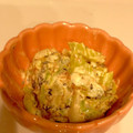 ぷーさん's cooksnap of when they made セロリの梅マヨ和え.