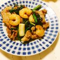 メルティローズ's cooksnap of when they made 豚肉(お肉)海老野菜オイスターソース炒め.