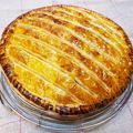 pizzacrust's cooksnap of when they made レンジ活用で簡単！カスタードアップルパイ.