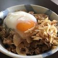 スノレン's cooksnap of when they made 肉が硬くならない牛丼☆その秘密はね….
