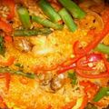 Homechef's cooksnap of when they made 【フライパン】簡単おもてなし本格パエリア.
