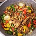 〇ふわり〇's cooksnap of when they made 豚肉とパプリカのなんちゃって青椒肉絲.