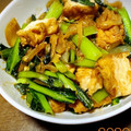 lomen☆'s cooksnap of when they made ちんげん菜と厚揚豆腐の和風炒め.