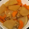 ぴこみど☆'s cooksnap of when they made 味染み♪大根とにんじんのほっこり煮.