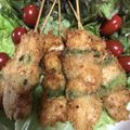 ころりn's cooksnap of when they made 鶏胸肉とアスパラの簡単★サクサク串揚げ.