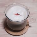アクセル☆'s cooksnap of when they made さくらカフェオレ♡.