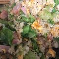 さうるママ♡'s cooksnap of when they made 卵レタスベーコンきざみねぎ塩パラパラ炒飯.