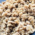クックUUMSUY☆'s cooksnap of when they made 豆腐で肉味噌風（肉そぼろ風）.