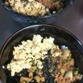 ameうめ's cooksnap of when they made 鶏そぼろごはん.