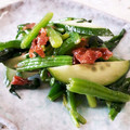 ♡こもれび♡'s cooksnap of when they made ほうれん草ときゅうりの梅ナムル。.