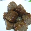 qoouru's cooksnap of when they made 瞬時にできる♪ちょっと洋風雷コンニャク.