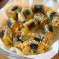 犬Gyami's cooksnap of when they made 簡単!チーズがとろ～りちくわ天ぷら♫.