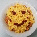 クックCDW0Z9☆'s cooksnap of when they made ふわふわ オムライス 電子レンジで簡単♪.