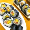 夕飯は６時です's cooksnap of when they made うまうまシャキシャキ☆レタスサラダ巻き.
