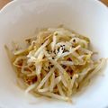 田舎のとまと's cooksnap of when they made 【5分で】材料3つ❗️もやしナムル風.